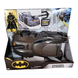 DC Comics, Crusader Batmobile Playset with Exclusive 4-Inch Batman Figure - Picture 1 of 11