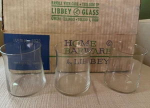 Vintage Home Barware by Libbey #2328 One Dozen 12 Old Fashion Glasses - Picture 1 of 4