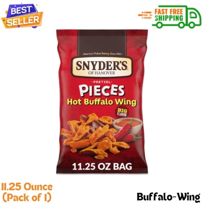 Snyder's of Hanover Pretzel Pieces, Hot Buffalo Wing, 11.25 Oz  (Pack of 1) ... - Image 1 of 4