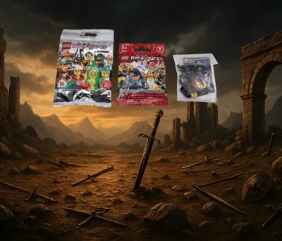 Lego CMF Tournament Knight Frightening Knight Evil Knight 8831 71011 71027 New - Image 1 of 4