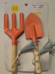 Sun Squad Kids' Gardening Tool Set | Fork & Spade | Outdoor Play - Picture 1 of 2