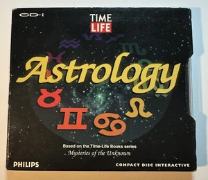 PHILLIPS CD-I TIME LIFE ASTROLOGY-CIB W/SLIPCOVER-EXCELLENT CONDITION! FREE SHIP - Picture 1 of 7
