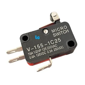 Micro Interruptor - Sensor Final De Carrera - 15A - 250V - Micro Switch - M014R - Imagen 1 de 3