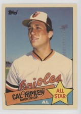 1985 Topps All Star Collector's Edition (Tiffany) Cal Ripken Jr #704 HOF