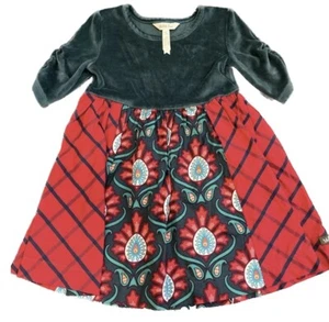 Matilda Jane In The Spirit Holiday Dress Size 4 - Picture 1 of 1