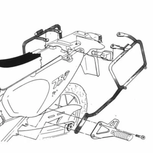 KAPPA KL148 TELAI PER VALIGIE MONOKEY PER HONDA 750 XRV AFRICA TWIN 1993-2002 - Imagen 1 de 1