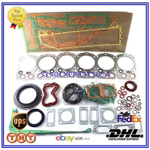 6D24 6D24T Engine Gasket Kit For Mitsubishi MG530 Grader Kato Crane - Picture 1 of 2