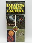 1973 SARASOTA JUNGLE GARDENS Florida Travel Resort Tour Guide Brochure and Map