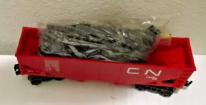 Lionel O Gauge Canadian National CN 2 Bay Hopper #9013 w/Coal Load - Picture 1 of 7
