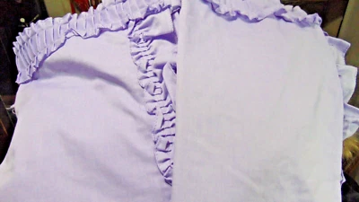 Lote 9 Paneles De Colección Sears Estilo Café Cortinas Lavanda (3) 44" (5) 54" (1) 22" Foto 1 de 4