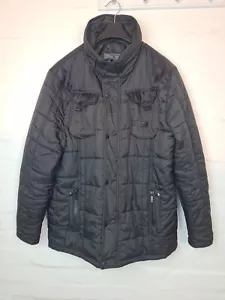 Voi Jeans Black Padded Jacket Size Large - Picture 1 of 9