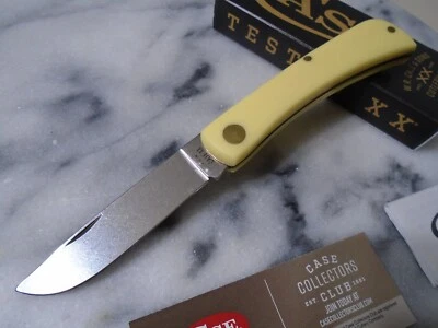 Canivete Case XX USA Sod Buster Jr 3137SS 80032 6,50" pasta amarela aberta novo - Imagem 1 de 4