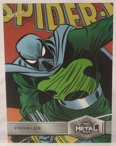 2021 Skybox Marvel Metal Universe Spider-Man Prowler #166 - Picture 1 of 2