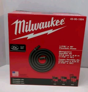 Milwaukee 49-90-1984 1-7/8" x 16' Flexible Vacuum Hose Attachment - Picture 1 of 5