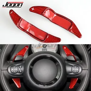 Carbono para Mini Cooper Countryman Paceman R60 R61 Volante Paddle Shifter - Imagen 1 de 9