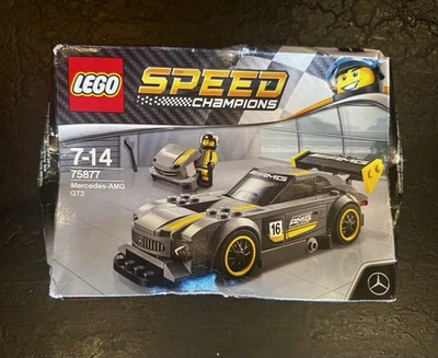 LEGO SPEED CHAMPIONS 75877 Mercedes-AMG GT3 Brand New Sealed Retired Rare - Image 1 of 4