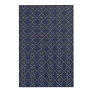 Luxus Teppich Blau und Gold - Bild 1 von 19
