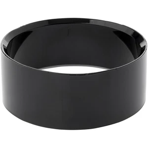 Plymor schwarz Acryl abgeschrägte Kugel Display Ständer, 1" Höhe x 2,5" Breite - Bild 1 von 1