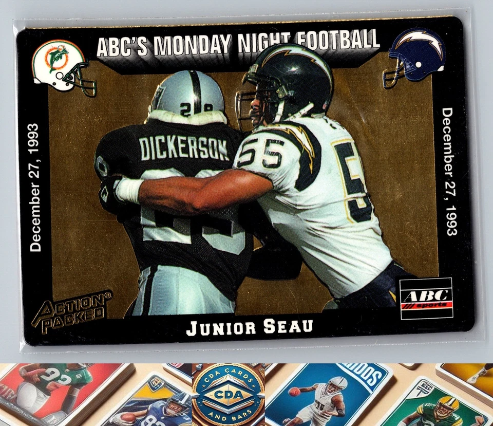 JUNIOR SEAU HOF (1990-2009) NFL - CHOOSE YOUR CARD!! - Image 1 of 1