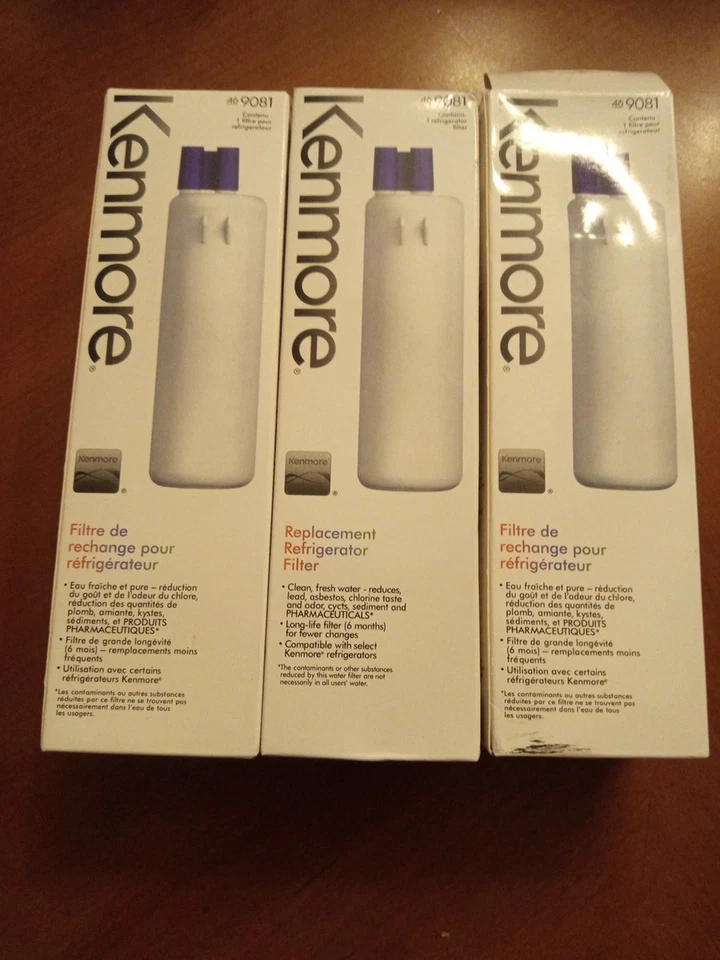kenmore 46-9081 refrigerator water filter 3 Pk Bundle - Image 1 of 1