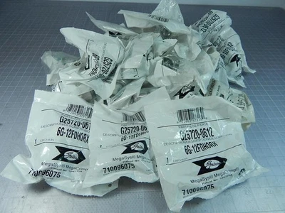 LOT OF 25 GATES G25720-0612 HYDRAULIC COUPLE FITTINGS T103327 - Image 1 of 3