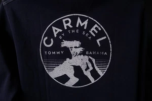 Tommy Bahama Carmel by the Sea Navy Blue Half Zip (M) - NEW!! 🌴 - Picture 1 of 14