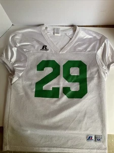Camiseta de práctica de fútbol americano Russell Athletics Kelly verde/blanco para hombre talla M #29 - Imagen 1 de 5