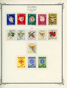 COLOMBIA Scott Specialty Album Page Lot #82 - SEE SCAN - $$$ - Picture 1 of 1