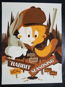 Rabbit Seasoning Tom Whalen Mondo Looney Toons - Picture 1 of 3