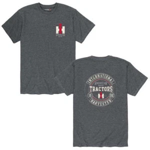 IH "American Made Tractors" Round Herren Kurzarm T-Shirt - Bild 1 von 1