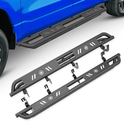 Fits For 07-2019 Chevy Silverado&GMC Sierra 2500 3500 HD Crew Cab Running Boards Foto 1 de 4