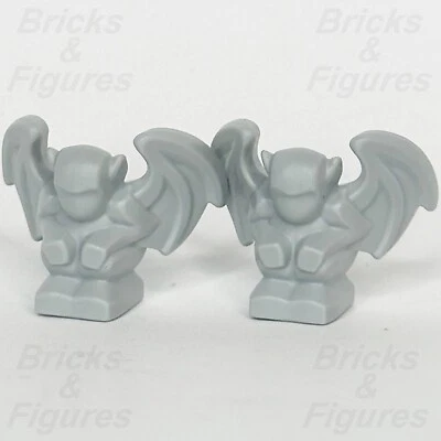 LEGO Gargoyle Minifigure Animal Part Statue Creature Grey 76453 76781 5785 x 2 - Image 1 of 4