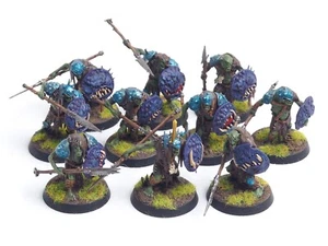 GW WARHAMMER AOS KRULEBOYZ GUTRIPPAZ X 10. PINTADO. MARRÓN 181 - Imagen 1 de 8
