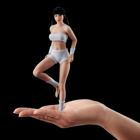 1/12 Scale Seamless Figure Body TBLeague Female Pale Skin Action Figure Doll Toy Cover