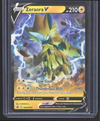 Zeraora V #SWSH263 SWSH: Sword & Shield Promo Cards - Image 1 of 2