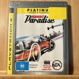 Burnout Paradise - PS3 Game PlayStation 3 AUS PAL w/ Manual Platinum (S6.2) - Picture 1 of 2