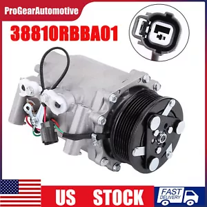 A/C AC Compressor With Clutch For 04-08 Acura TSX 2.4L l4 CO 10849T 38810RBBA01 - Picture 1 of 24