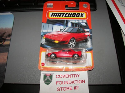 Mattel - Coche modelo Matchbox - Toyota MR2 1984 #16/100 - SIN ABRIR/NUEVO Foto 1 de 4