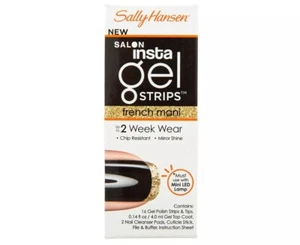 Sally Hansen Insta Gel Strips w/ Top Coat, Choose Color, Use w/ LED Mini Lamp - Picture 1 of 22