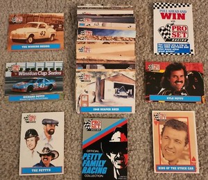 1991 Pro Set Richard Petty Family Racing Card Singles - Complete Your Set