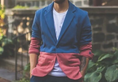 Blazer PUMA Limited BWGH Tie Dye Chaqueta Denim Oscura Talla Med Nuevo con Etiquetas 567306 $250 Foto 1 de 4