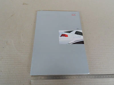 DEPLIANT CARTELLA ORIGINALE DOPPIO AUDI A4 RESTYLING '99 - Immagine 1 di 4