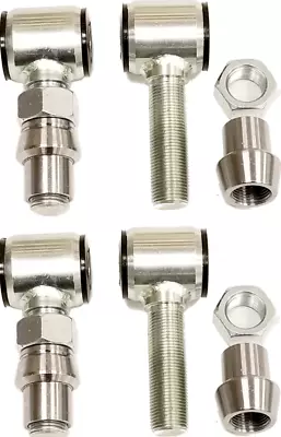 2 Pair 4 Link Bar Rod End 2" Wide LH & RH 3/4" Thread Bushings 5/8" thru bolt - Image 1 of 4