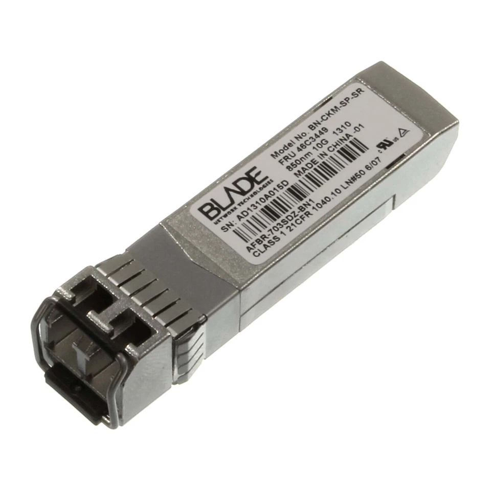 IBM Transceiver Module 10GBASE-SR 10GbE 850nm SFP+ - 46C3449 - Bild 1 von 1
