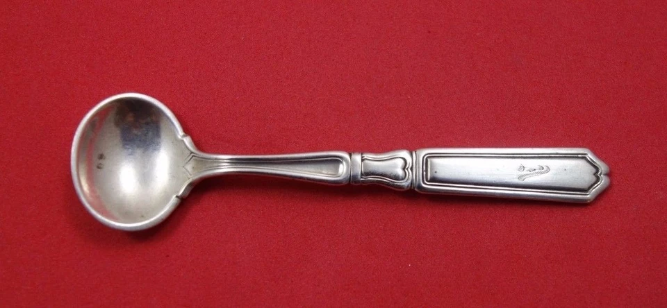 Cuchara de sal de plata esterlina Saint Dunstan Plain de Gorham Master original 3 1/2" Foto 1 de 1