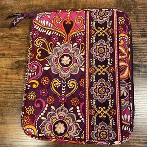 Vera Bradley SAFARI SUNSET Tablet Sleeve Zip Bag - Picture 1 of 8