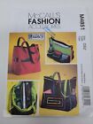 McCall's Fashion Accessories M4851  Shoppin Bag Tote Bags Sewing Pattern
