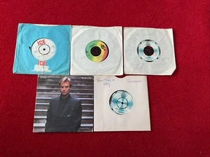 7” Vinyl Single Record Bundle X 5 Inc Diana Ross , Commodores, Sting - Picture 1 of 6