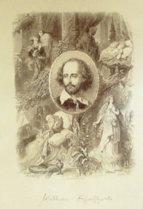 Œuvre De Neuville Achille Shakespeare William 1870 - Picture 1 of 1