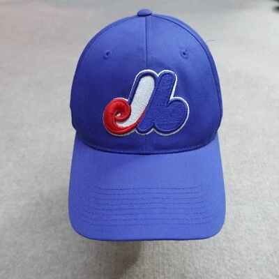 Sombrero vintage Montreal Expo azul con tirantes bordado liso Foto 1 de 4